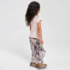 <span class="grassetto"> PANTALONI </span> alla Turca Satin Floreale Cipria Girl